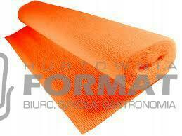 BIBUŁA KREPINA 180G 50/250 581 POMARAŃCZOWA 1