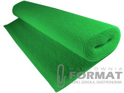 BIBUŁA KREPINA 180G 50/250 563 ZIELONA 1