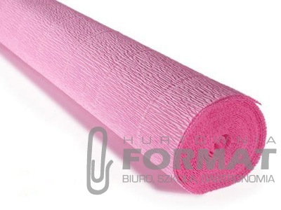 BIBUŁA KREPINA 180G 50/250 554 RÓŻOWY 1