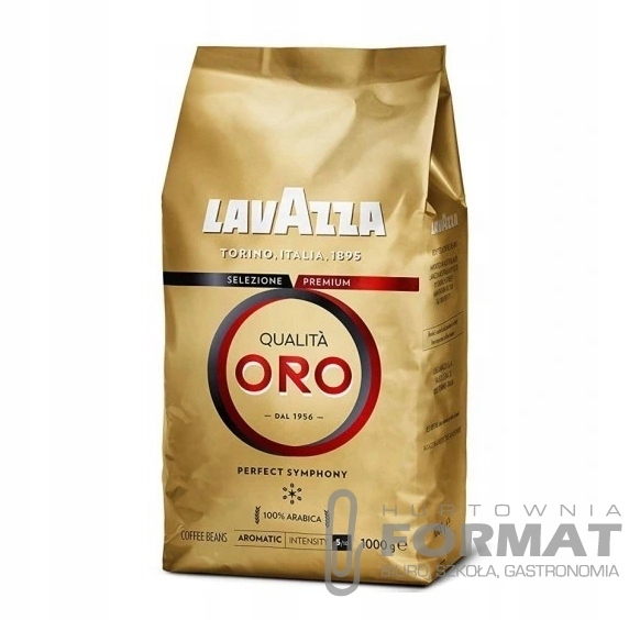 KAWA LAVAZZA ZIARNO QUALITA ORO  1000G 1