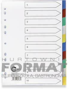 PRZEKŁADKI KARTONOWE 1-10 KOLOR TT 48-220021 1
