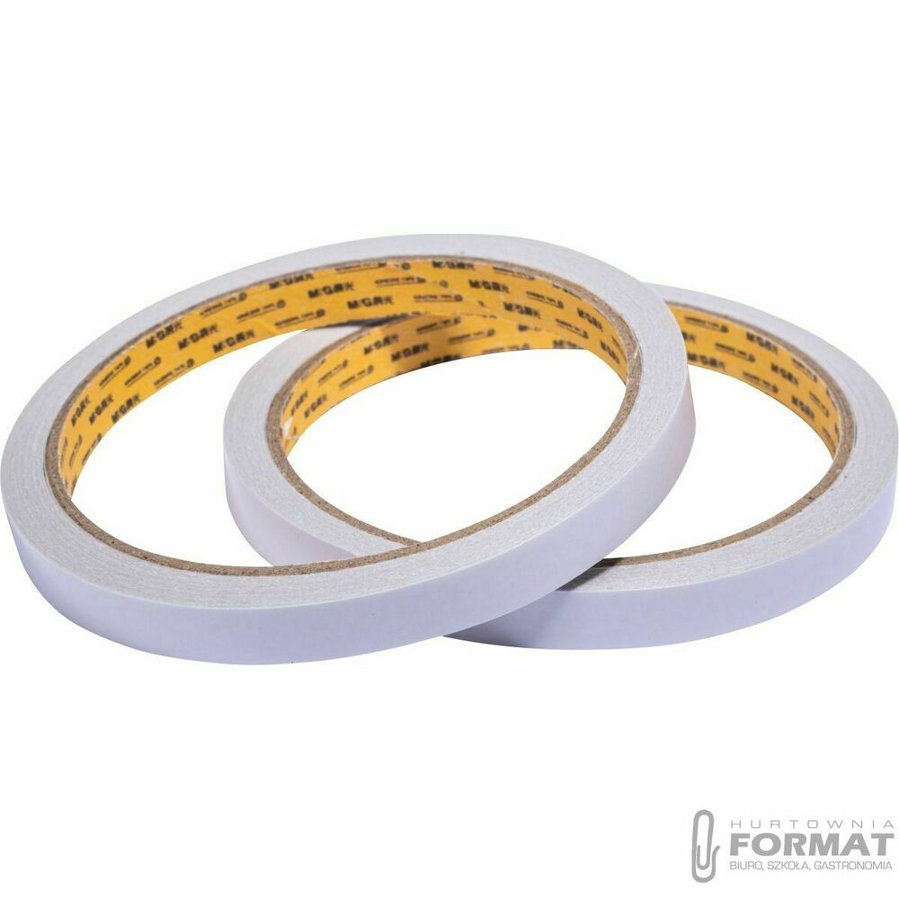Taśma klejąca dwustronna Tissue 9 mm x 10y 1