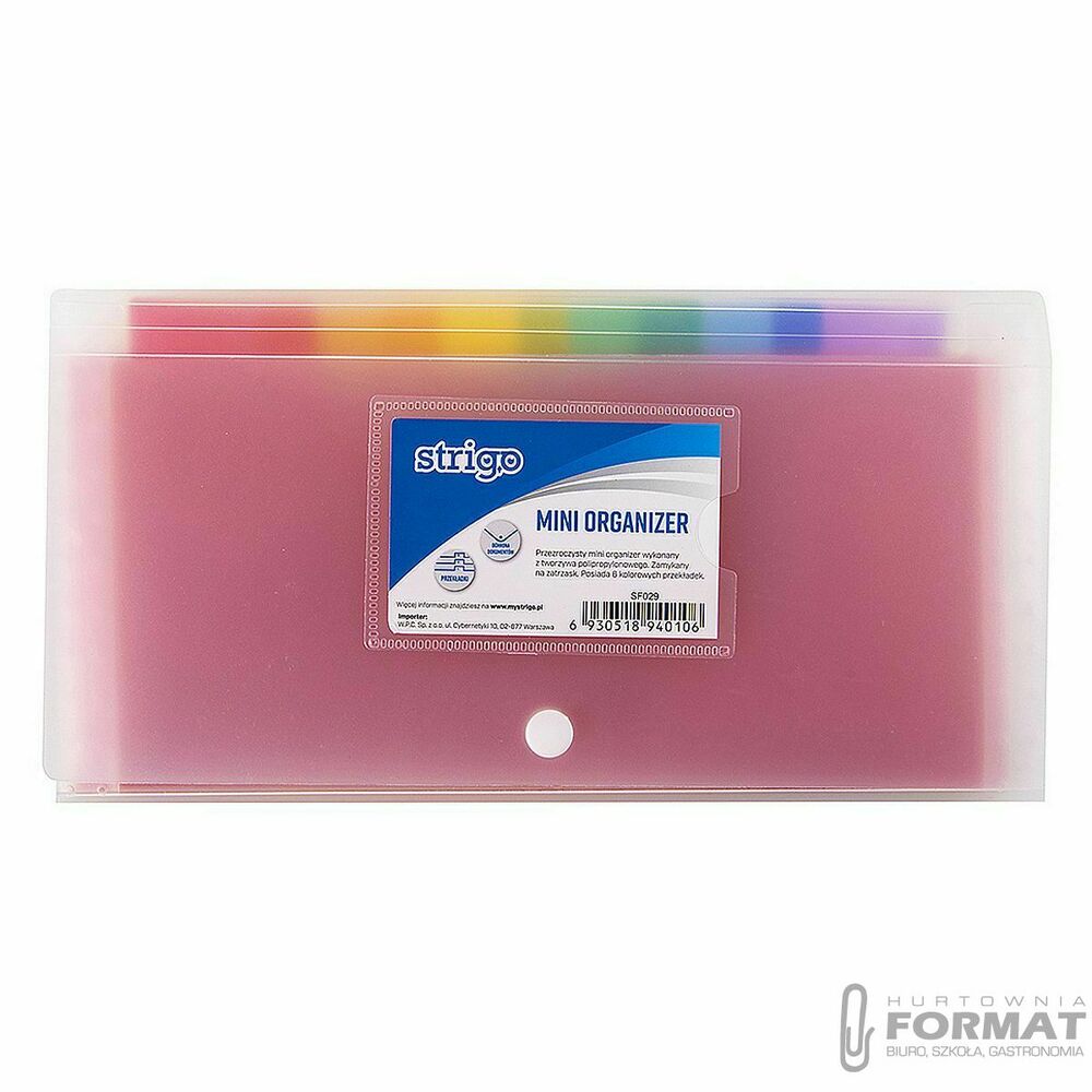 Teczka plastikowa pp Strigo (SF030) 1