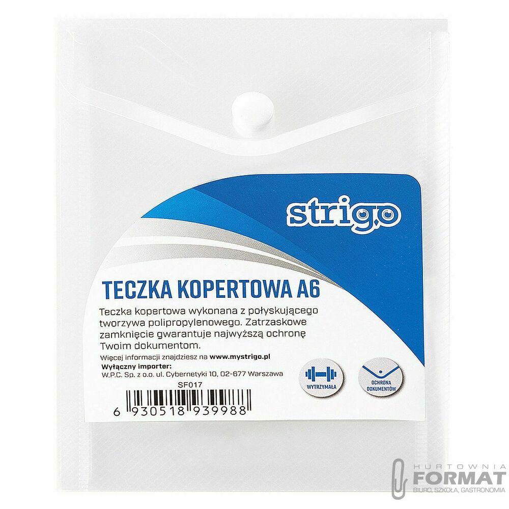 Teczka kopertowa A6 pionowa Strigo 1