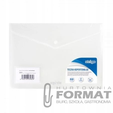 Strigo Teczka kopertowa PP A4 pozioma 2 kieszenie 1