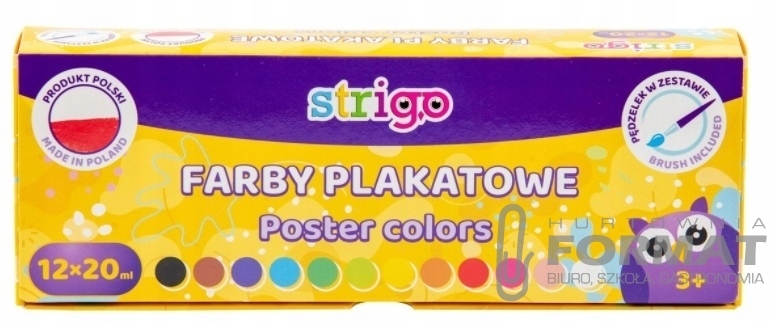 FARBA PLAKATOWA STRIGO 12 KOL 1