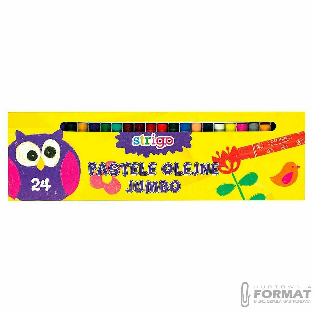 PASTELE OLEJNE JUMBO 24 KOLORY 1