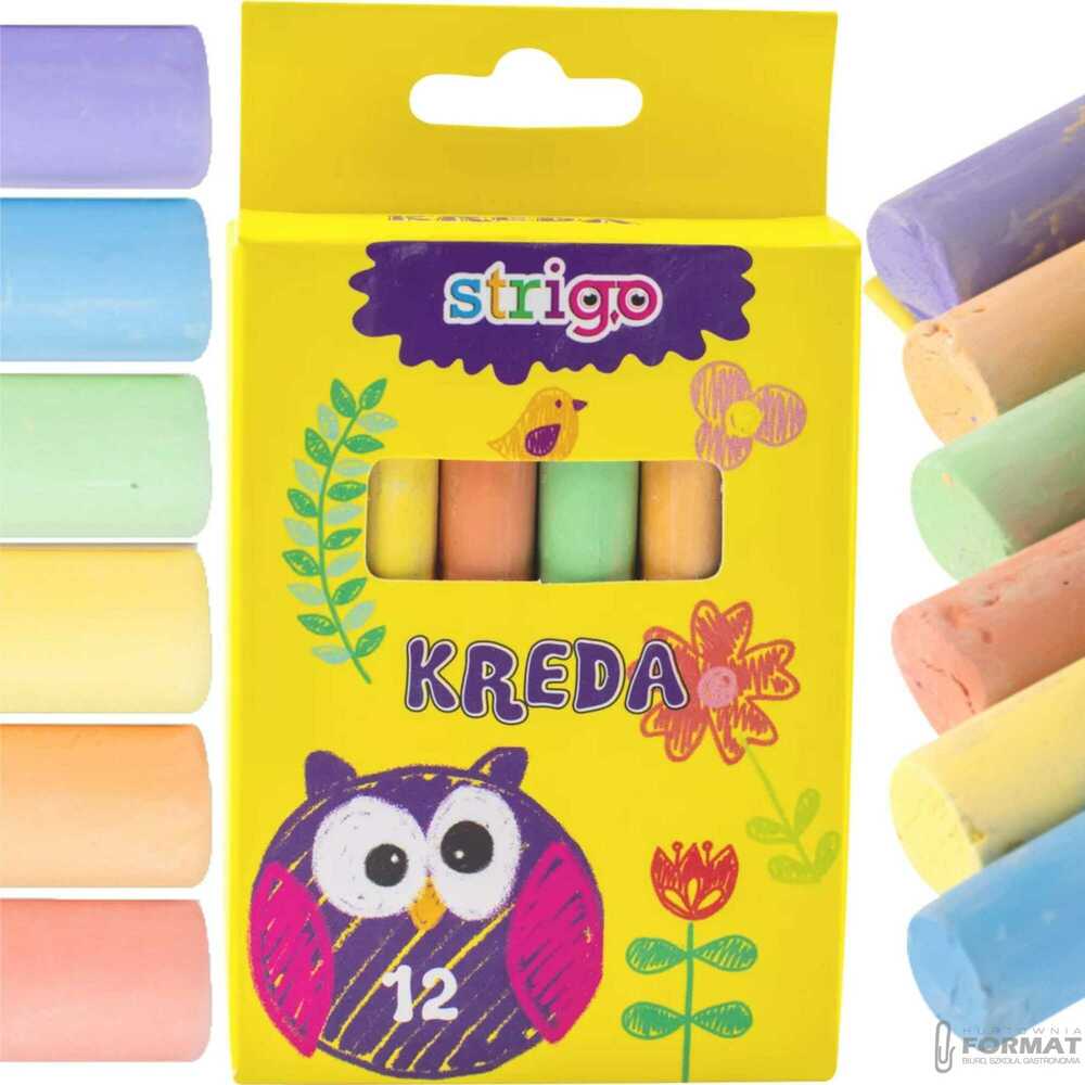 KREDA KOLOROWA 12 SZTUK 1