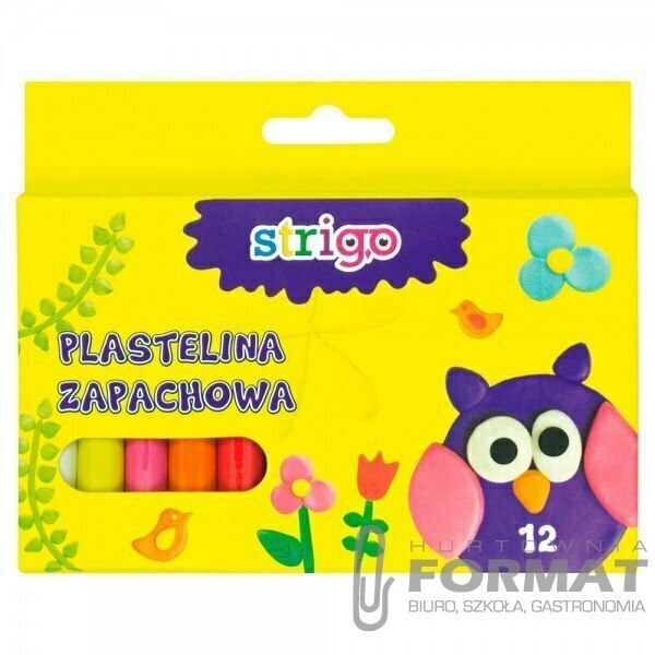 Plastelina zapachowa 12 kolorów Strigo 1