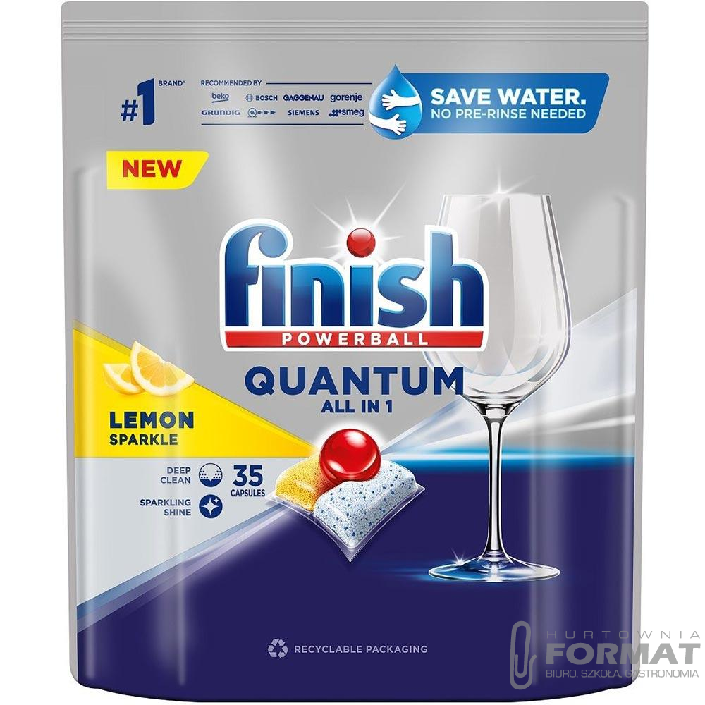 FINISH Quantum All in 1 do zmywarki Lemon a100 1