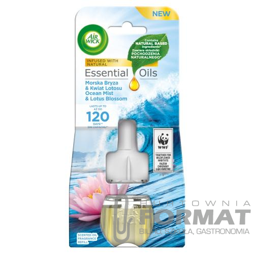 AIR WICK ZAPAS ODŚW. ELEKTR. MORS BRYZA LOTOS 19ML 1