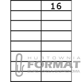 ETYKIETA SAMOPRZYLEPNA MIX A100 105/37 1