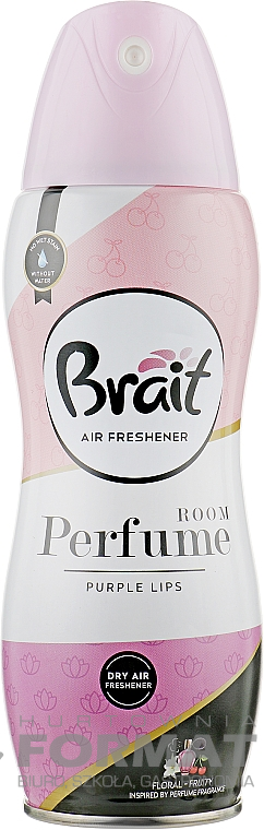 BRAIT SUCHY ODŚWIEŻACZ POWIETRZA-PURPLE LIPS 300ML 1