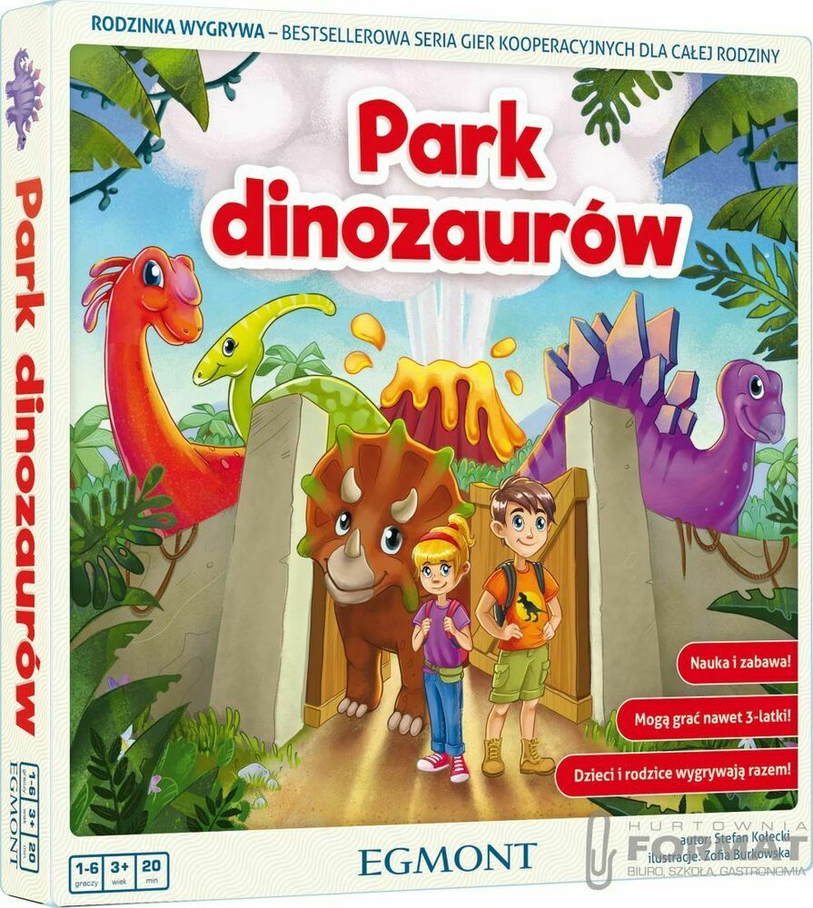 PARK DINOZAURÓW GRA PLANSZOWA 1