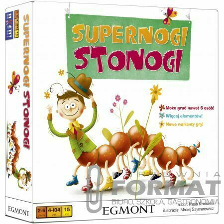 SUPERNOGI STONOGI RODZINNA GRA PLANSZOWA 1