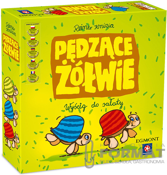 PĘDZĄCE ŻÓŁWIE GRA PLANSZOWA 1