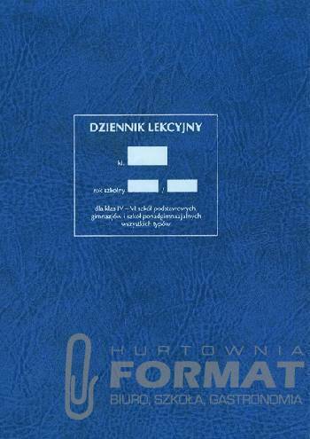DZIENNIK  LEKCYJNY PODST/GIMN/PONADGIM 02097 1