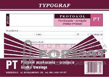 PT - PROTOKÓŁ PRZEKAZANIA ŚRODKÓW TRWAŁYCH A5 1