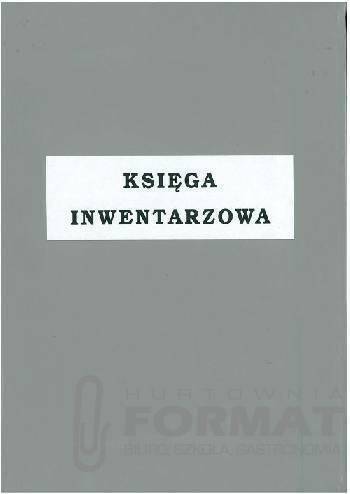KSIĘGA INWENTARZOWA 96K K205 02022 1