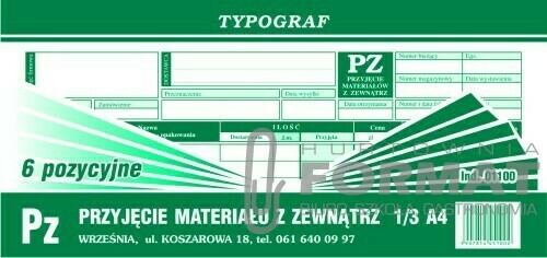 PZ 1/3 A4 01100 1