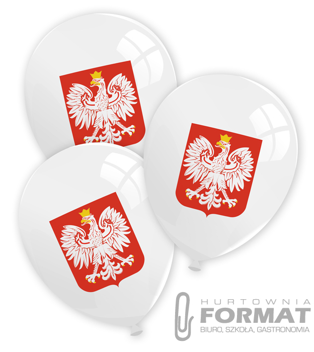 BALON GODŁO ŚR. 27 CM A12 1