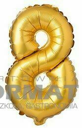 Balon foliowy cyferka 71cm - nr 8 Arpex 1