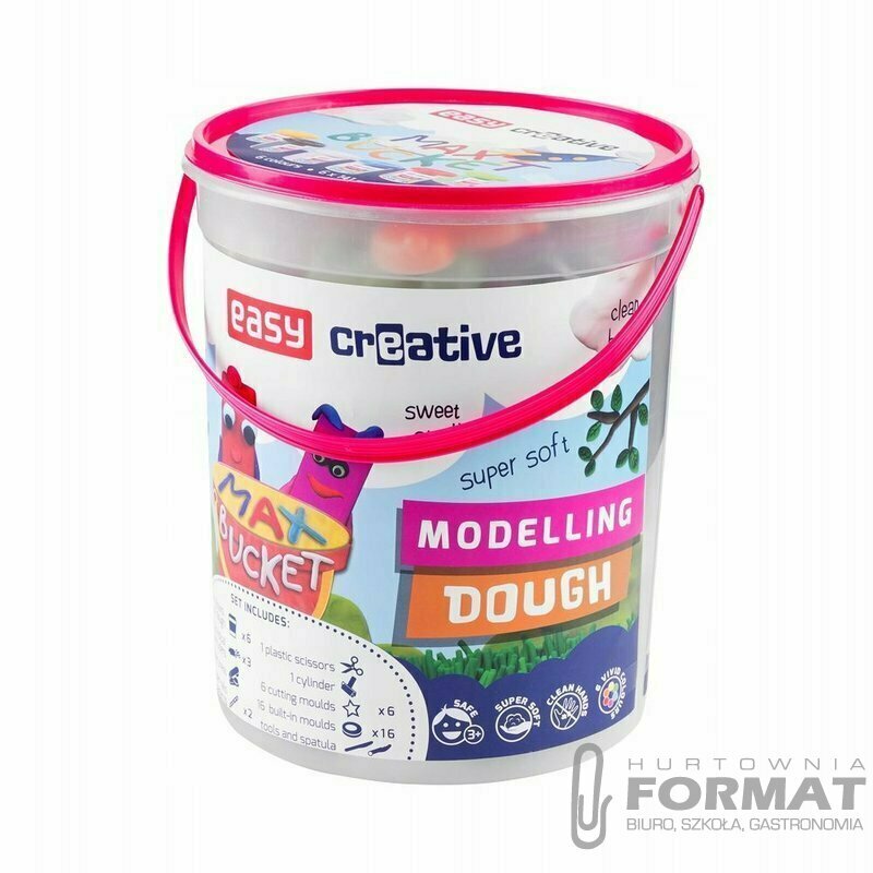 Masa ciastolina Easy Wiaderko Maxi Easy 1