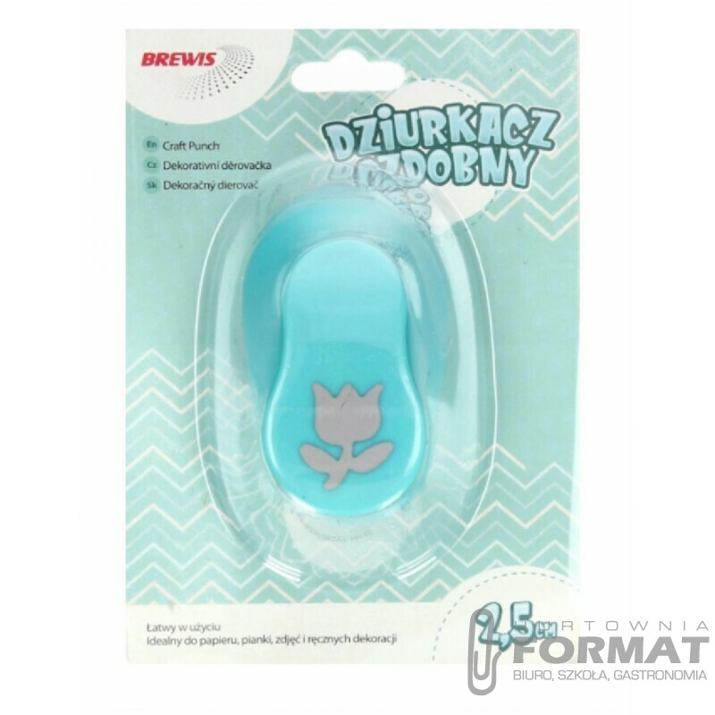 Dziurkacz ozdobny 2.5 cm D25-32 Tulipan 1