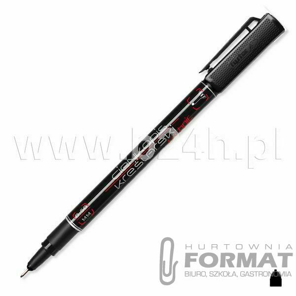 Cienkopis kreślarski Rystor Technic 0.6mm czarny 1