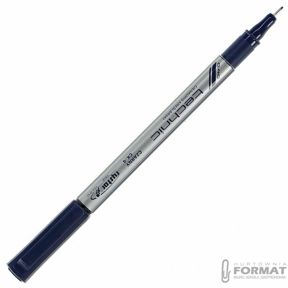 Cienkopis kreślarski Rystor Technic 0.4mm czarny 1