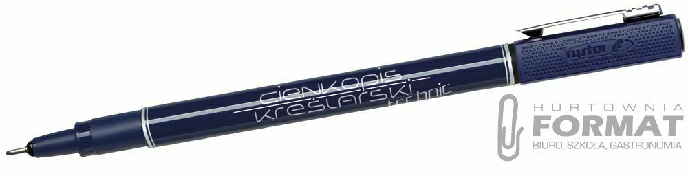 Cienkopis kreślarski Rystor Technic 0.8mm czarny 1