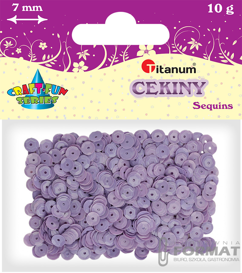 CEKINY 7MM 10G WRZOSOWE 1