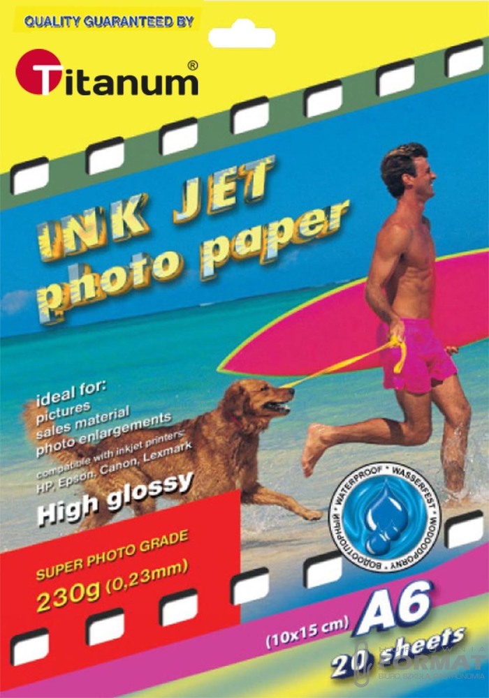 PAPIER FOTO 10/15 230G WODOODPORNY 207490 1