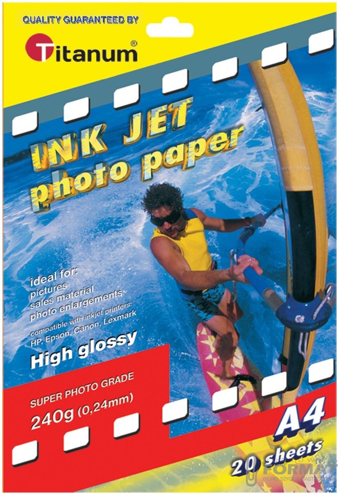 PAPIER FOTO A4 240G A20 TITANUM 99483 1