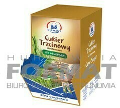 DIAMANT cukier trzcinowy w saszetkach 200 x 5 g 1