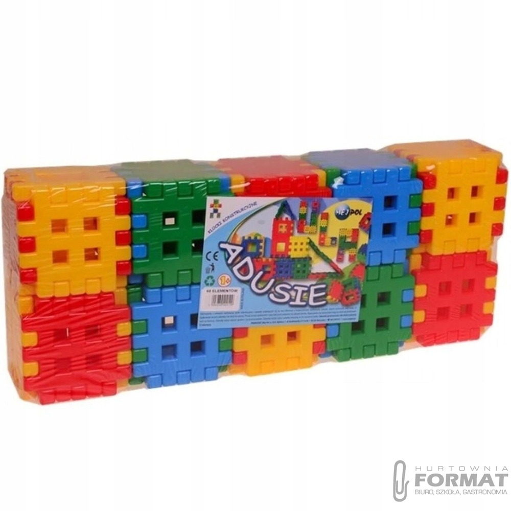 KLOCKI KONSTRUKCYJNE ADUSIE 60EL. 1
