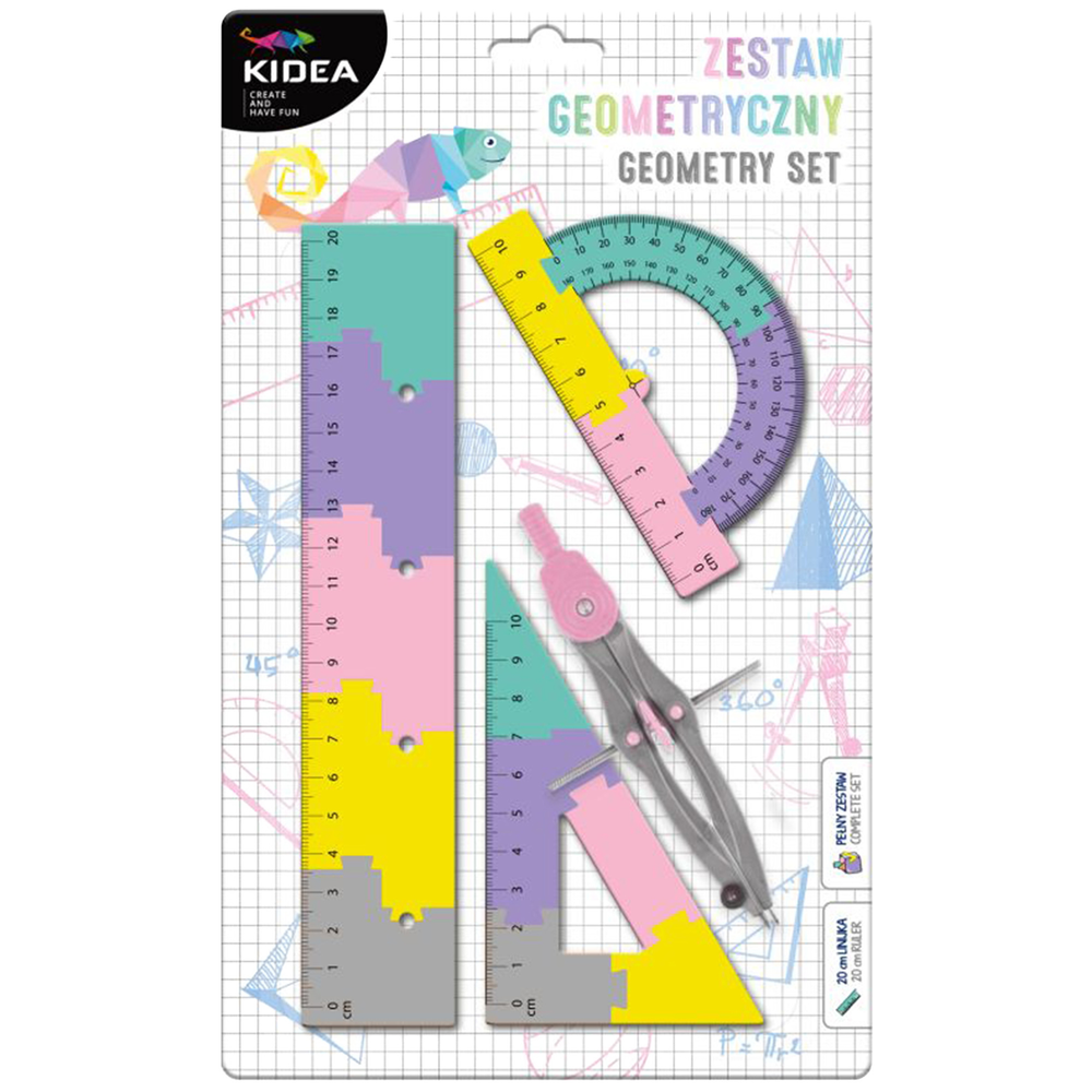 ZEST.GEOM.4EL 20CM  ZGPB20CM4K 1