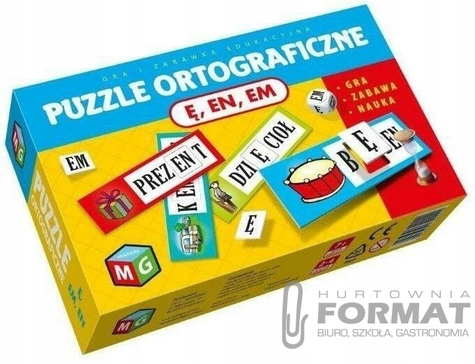 Puzzle ortograficzne Ę EN EM 1