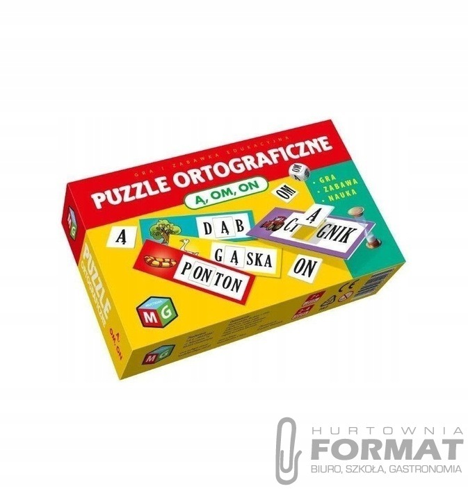 Puzzle ortograficzne Ą OM ON 1