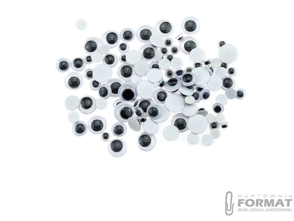 Ruchome oczka RO4 mix 4,6,8,10 mm 1