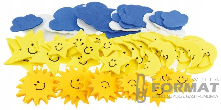 Naklejki z pianki PVC04 Pogoda 1