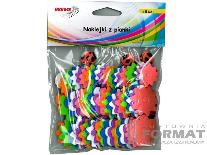 Naklejki z pianki PVC01 Kwiatki 1 1