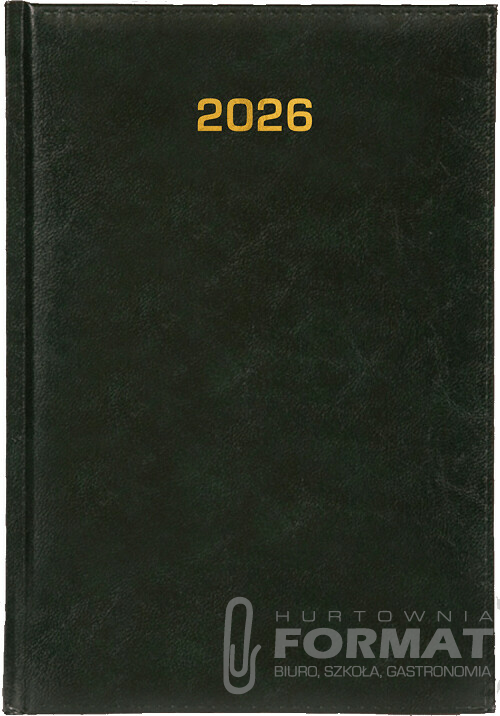 Kalendarz 2026 dzienny A5 Baladek zielony 1