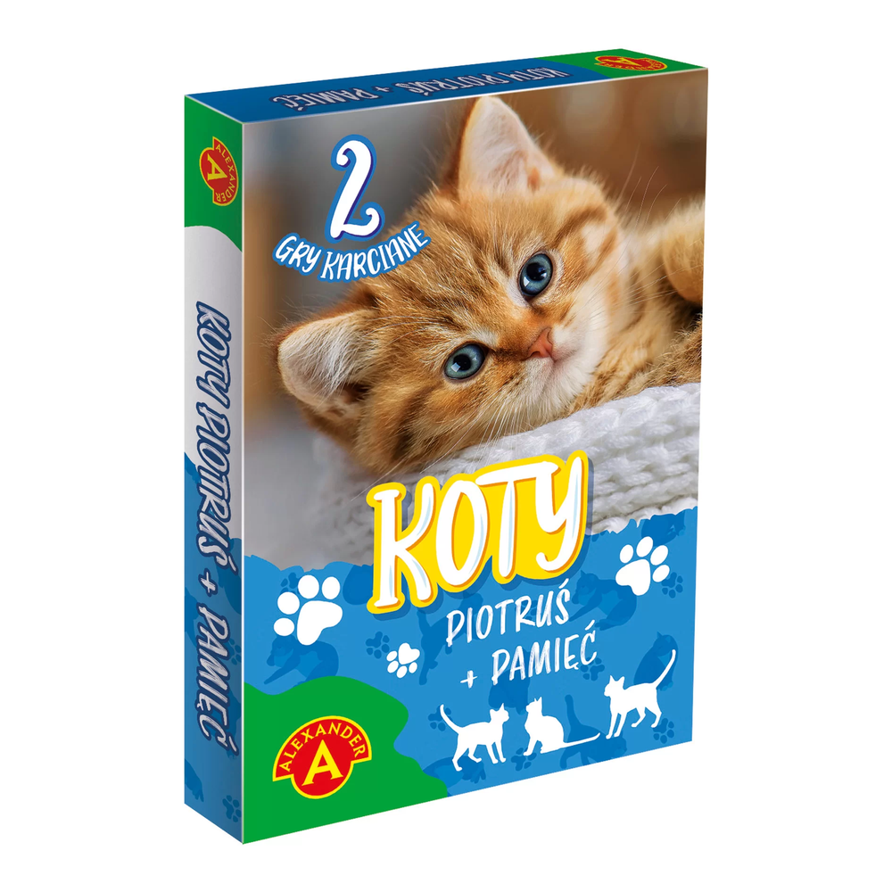 KARTY PIOTRUŚ + PAMIĘĆ - KOTY 1