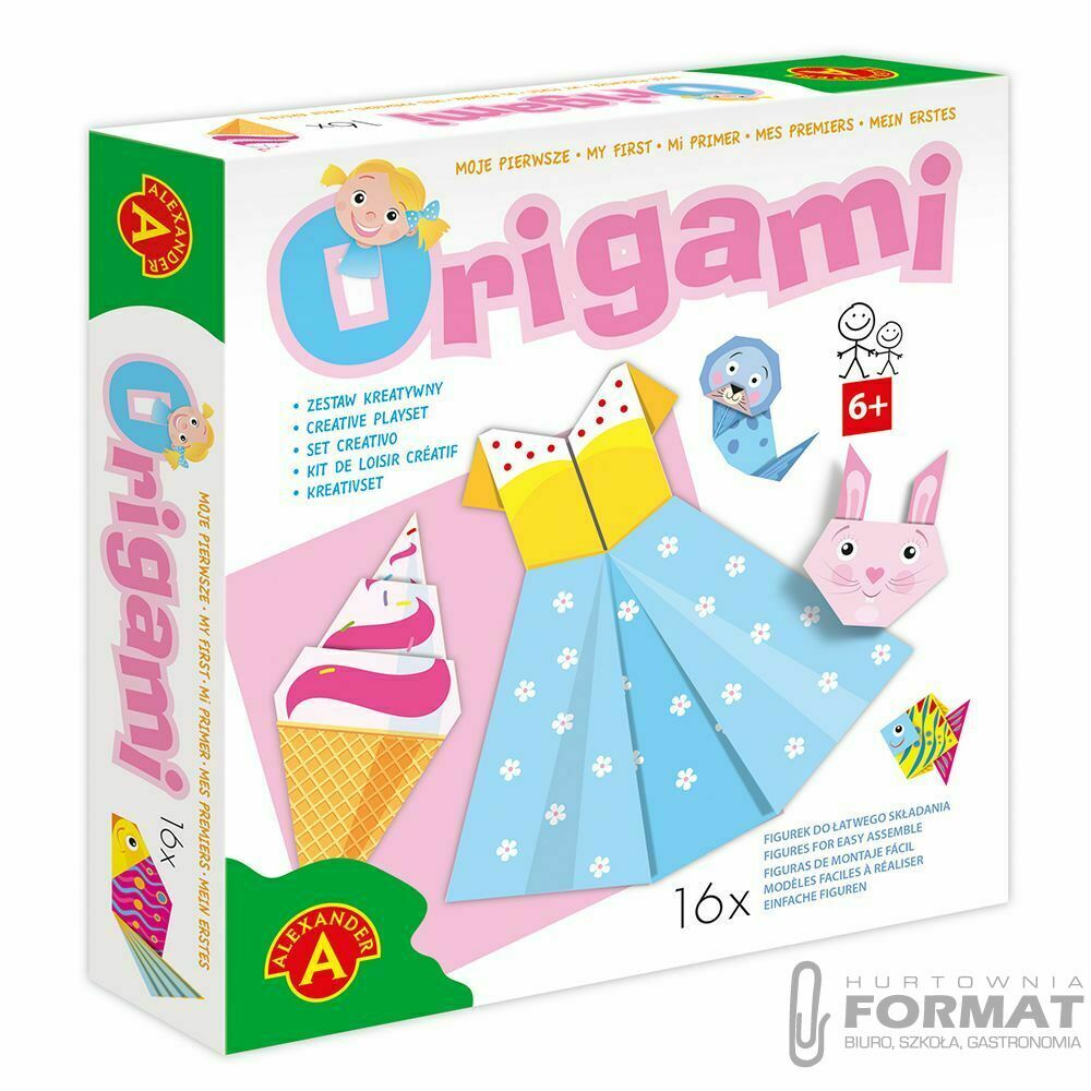 MOJE PIERWSZE ORIGAMI- SUKIENKA / MY FIRST 1
