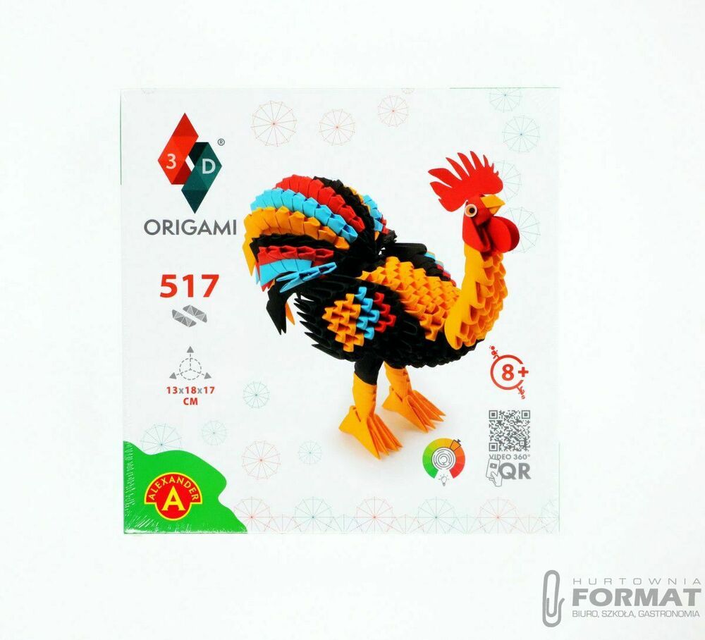 ORIGAMI 3D - KOGUT / ROOSTER FSC MIX CREDIT 1