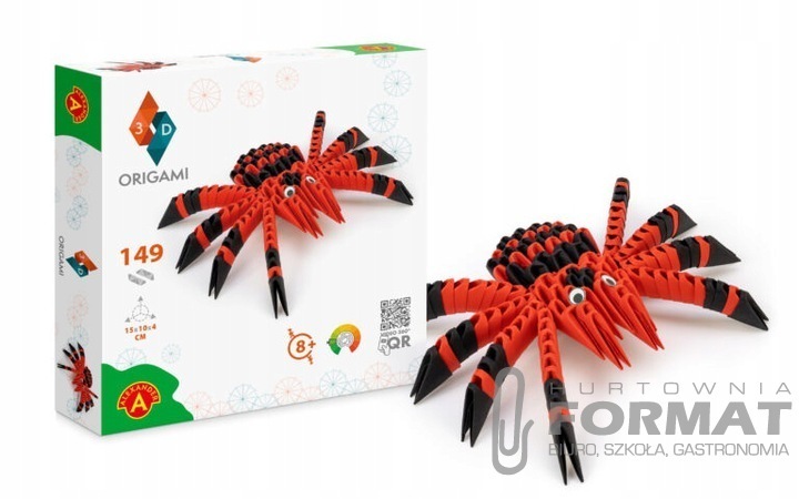 Origami 3D – Pająk 1