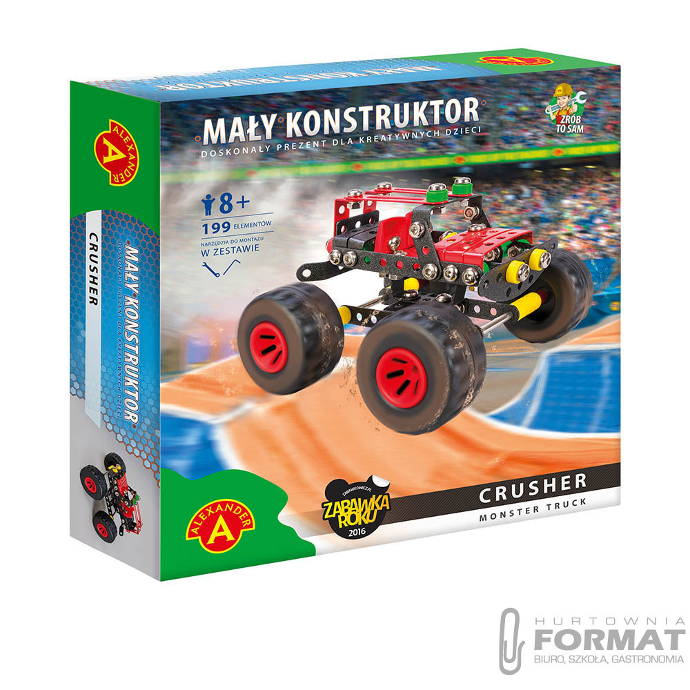 Alexander Mały Konstruktor Crusher Monster Truck 1