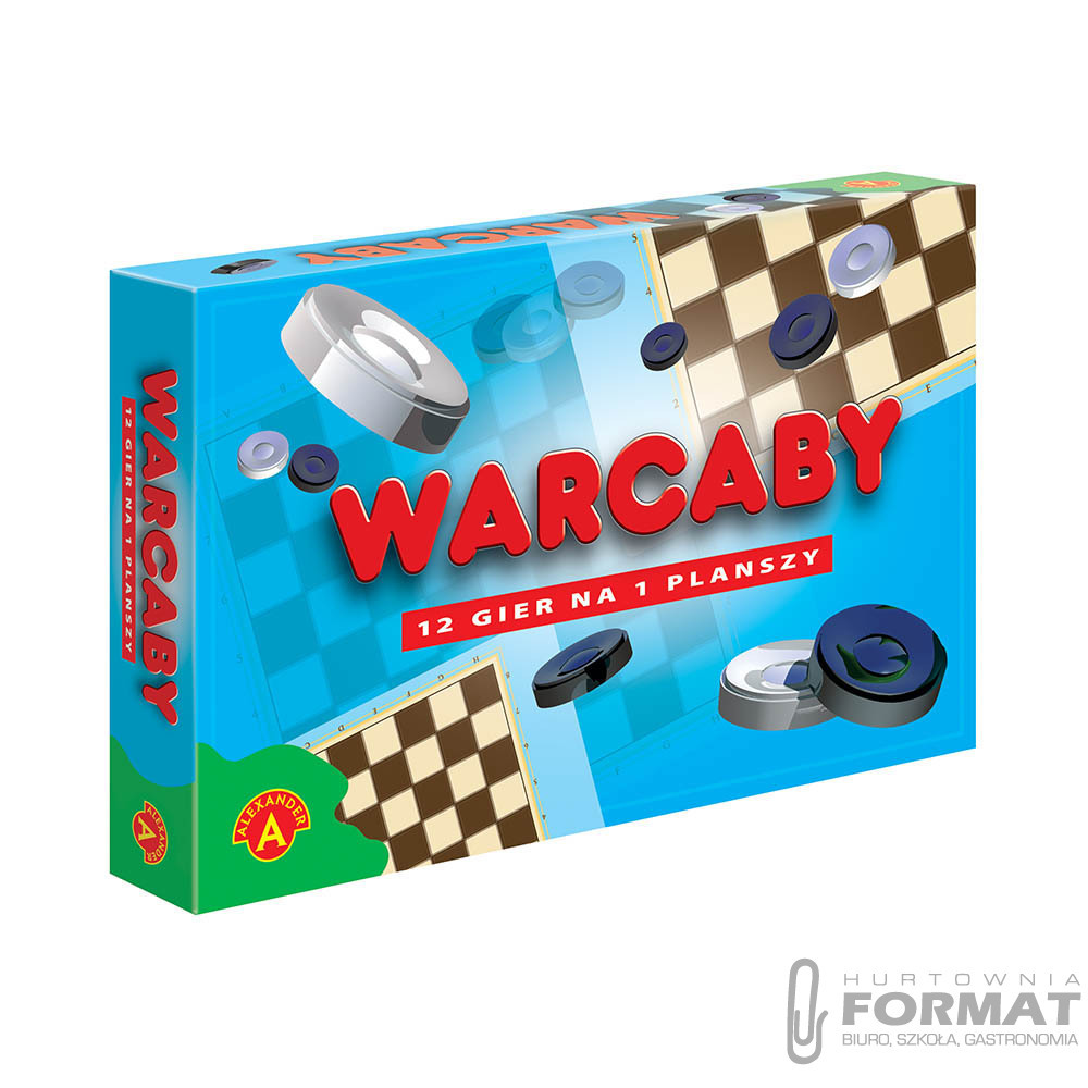Alexander Warcaby 12 gier na 1 planszy 1