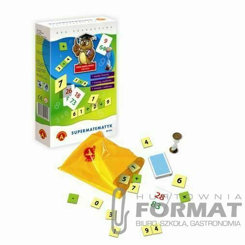 Gra edukacyjna Alexander mini Supermatematyk 1